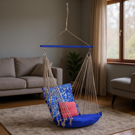 IRA Velvet Decent Swing Chair