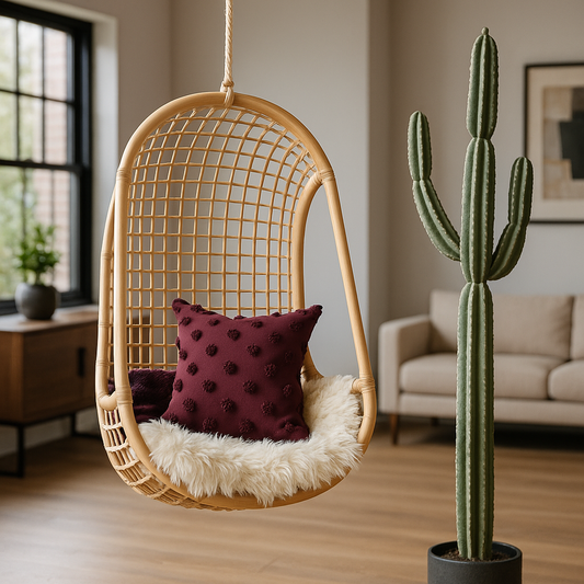 IRA Furniture Rattan Modern Swing Chair