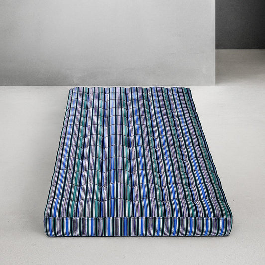 IRA Multicolor Single Cotton Mattress (6x3 Feet, 4 Inch) – Medium Soft Comfort for Home & Hostel