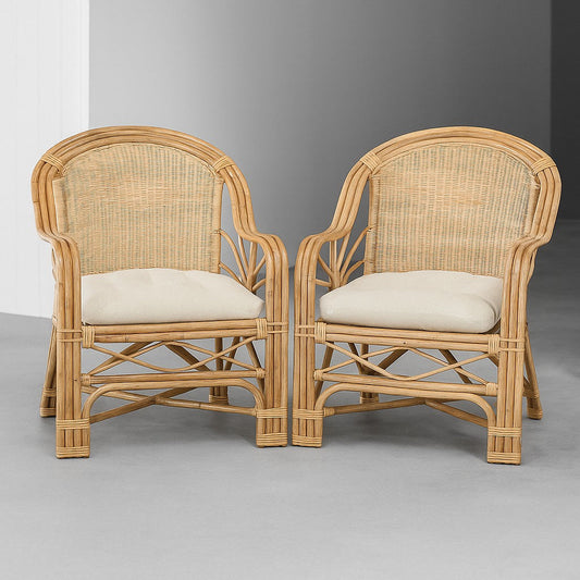 IRA Bamboo Lounge Chair (Set of 2)