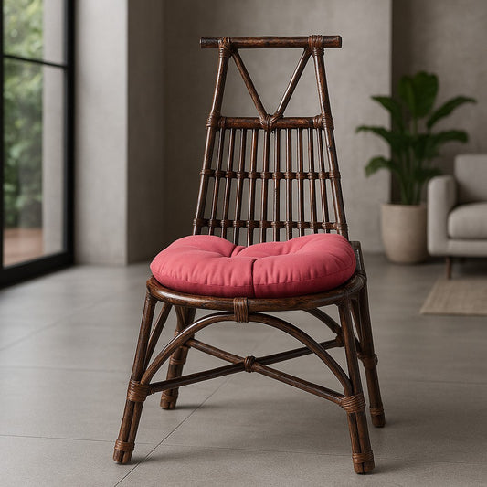 IRA Brown Chair Made of Rattan & Wicker