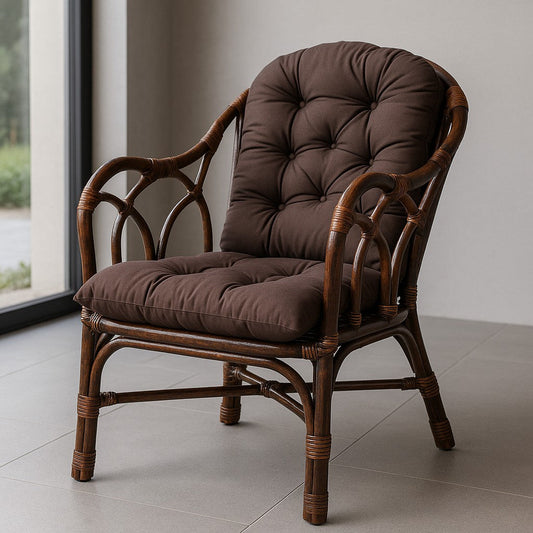 IRA Brown Chair made of Rattan and Wicker