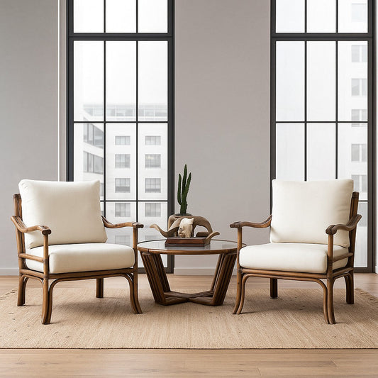 Chair Table Center Lifestyle - IRA Furniture India