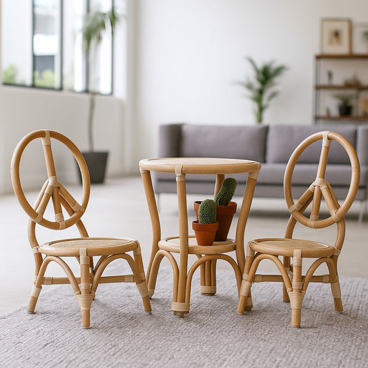 Two Peace Chair Set Lifestyle - IRA Furniture Kids India