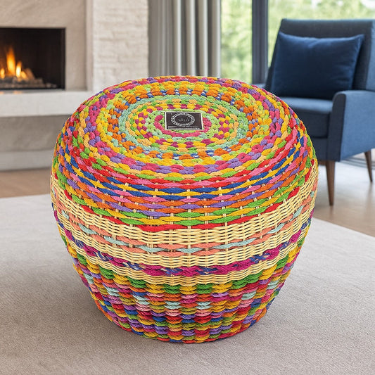 IRA Colorful Table Stool Ottoman