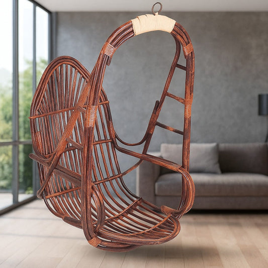 Elegant Designer Swing Lifestyle - IRA Furniture Brown Jhula India
