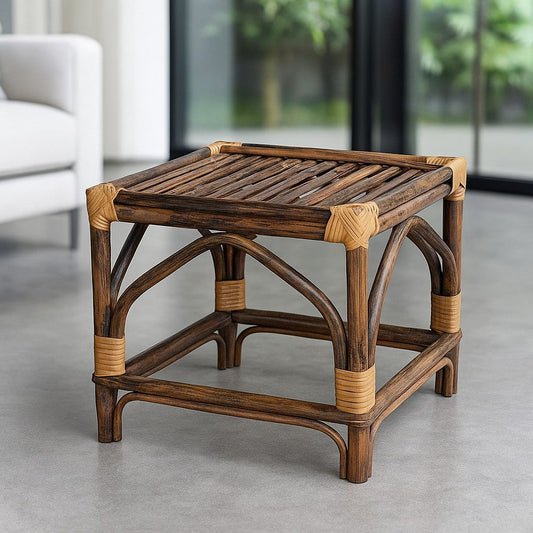 IRA Elegant Square Stool Chair