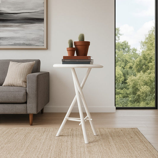 IRA Gypsy Side Table – White
