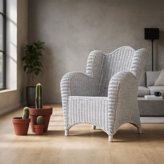 IRA Kids Armchair - White