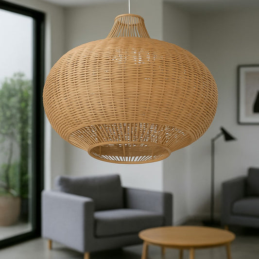 IRA Light Wicker Pendant Lamp