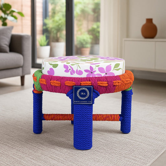 IRA Multicolor Indoor Outdoor Small Table/Stool