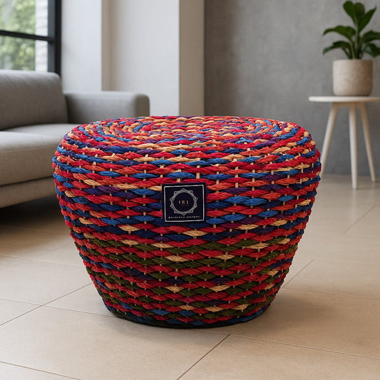 IRA Ottoman Multicolor - Home Decor