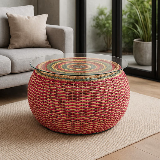 IRA Outdoor Indoor Portable Table & Ottoman