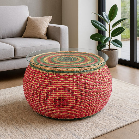 IRA Outdoor Indoor Portable Table & Ottoman