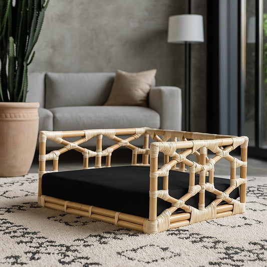 IRA Rattan Imperial Dogbed – Large