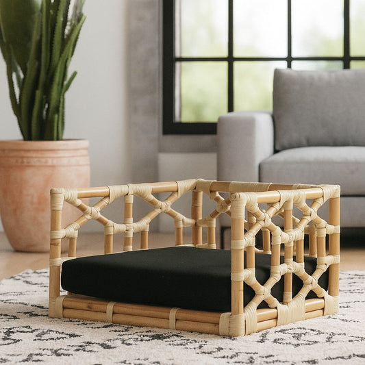 IRA Rattan Imperial Dogbed – Medium