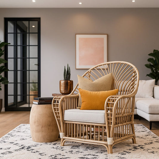 IRA Royal Palm Armchair- Natural