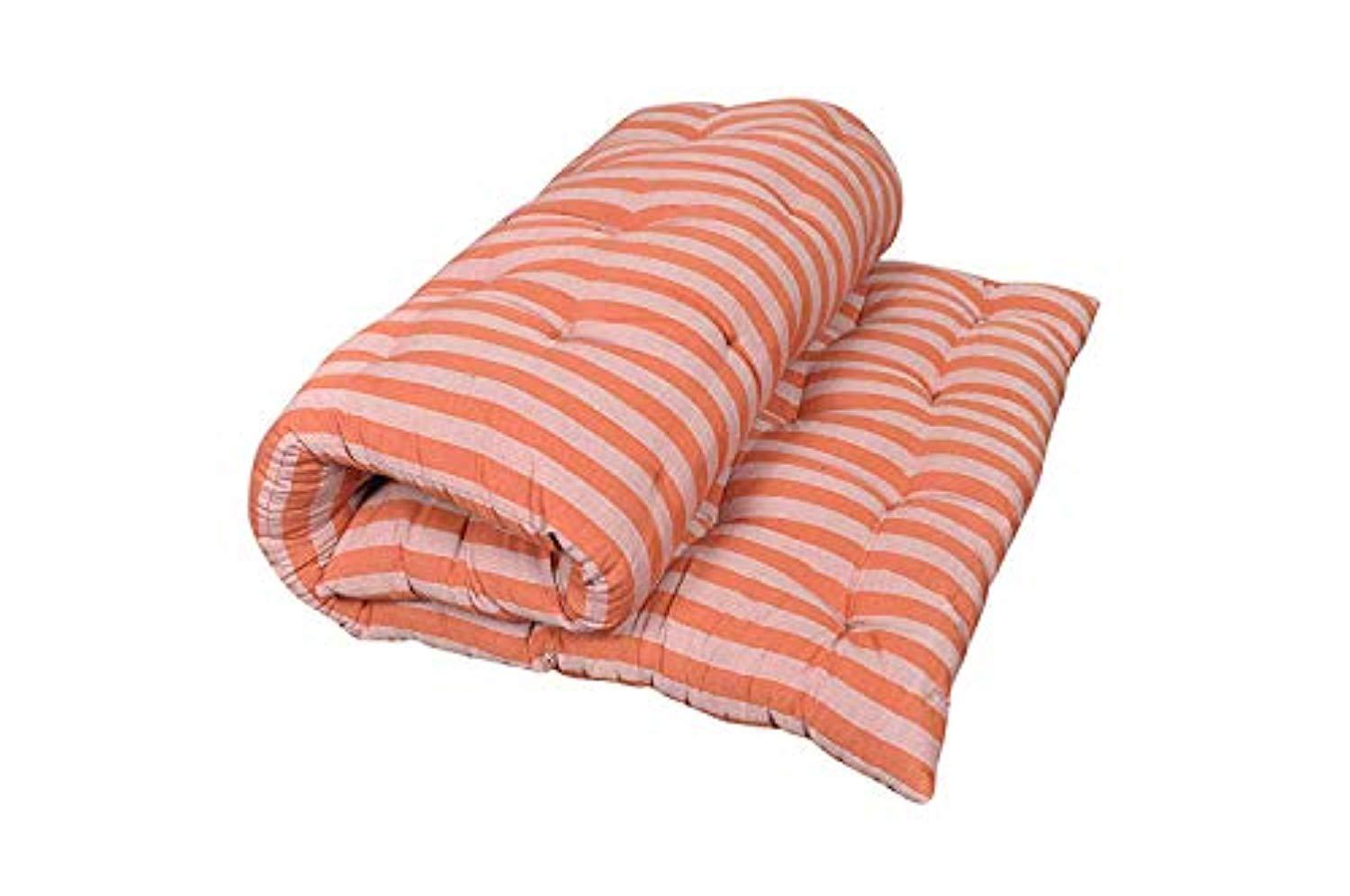 IRA Multicolor Medium Soft Cotton Mattress (4 Inch) - IRA Furniture