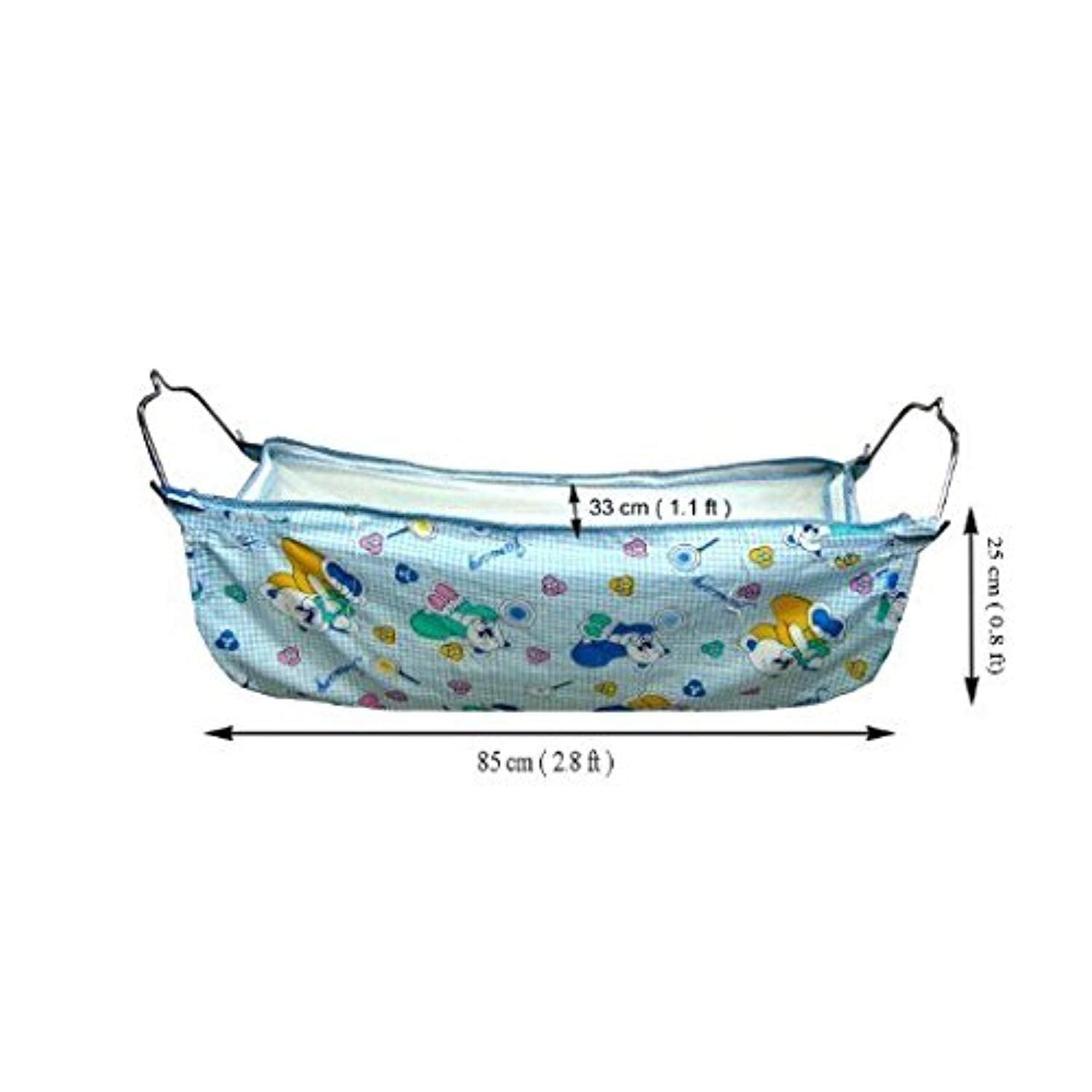 IRA Quick Set Up New Born Baby Sleep Swing Cradle - Multi Color - IRA Furniture