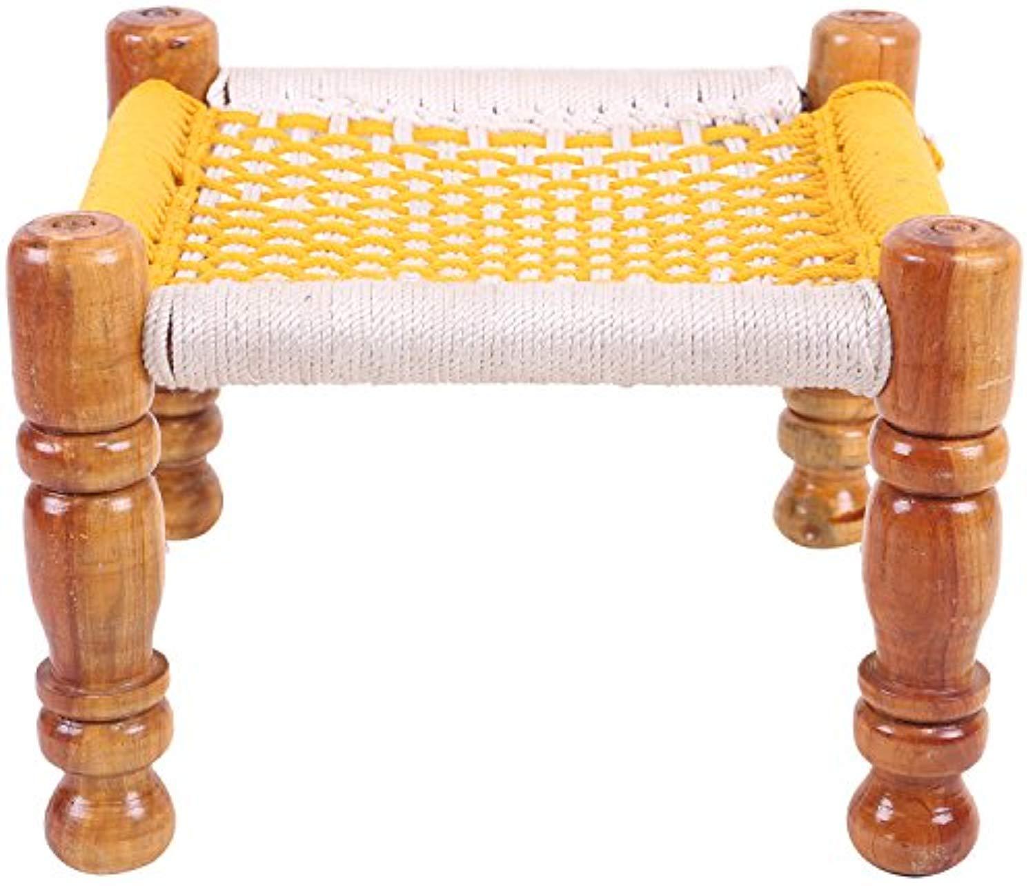 IRA Garden Balcony Pooja Chowki (Orange) - IRA Furniture