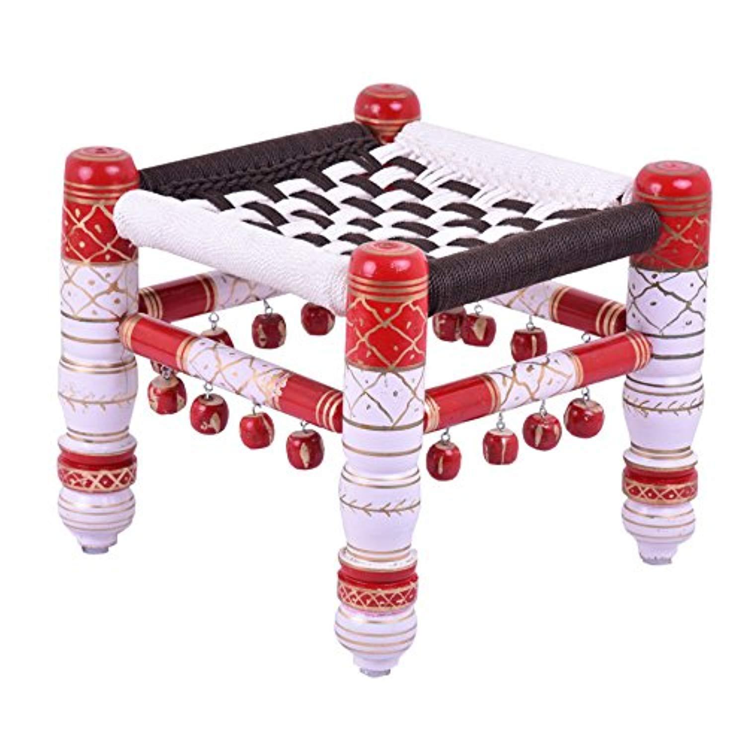 IRA Garden Balcony Chair Khatli Bajot Wooden Charpai - Multi-Color - IRA Furniture