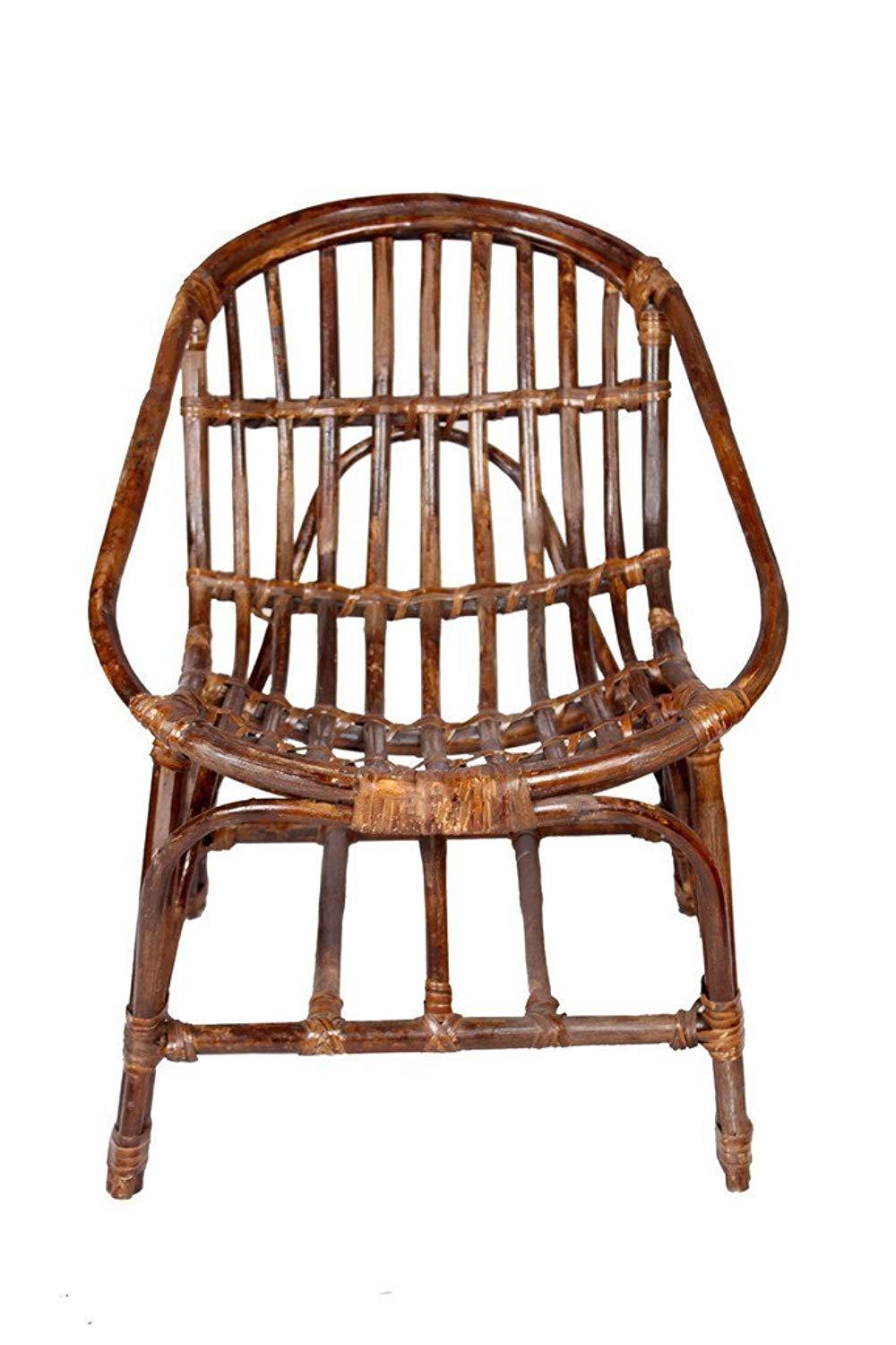 IRA Wooden Arm Chair with Back Support, 58x61x74cm(Multicolour) - IRA Furniture