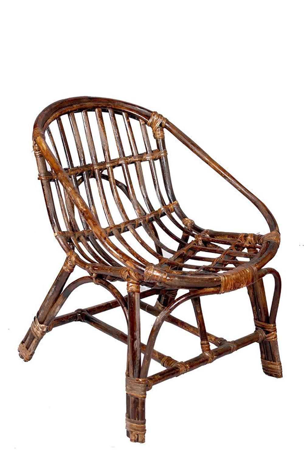 IRA Wooden Arm Chair with Back Support, 58x61x74cm(Multicolour) - IRA Furniture