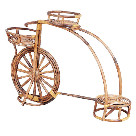 IRA Bicycle Flower Pot Stand for 3 Pots Garden Decor - IRA Furniture