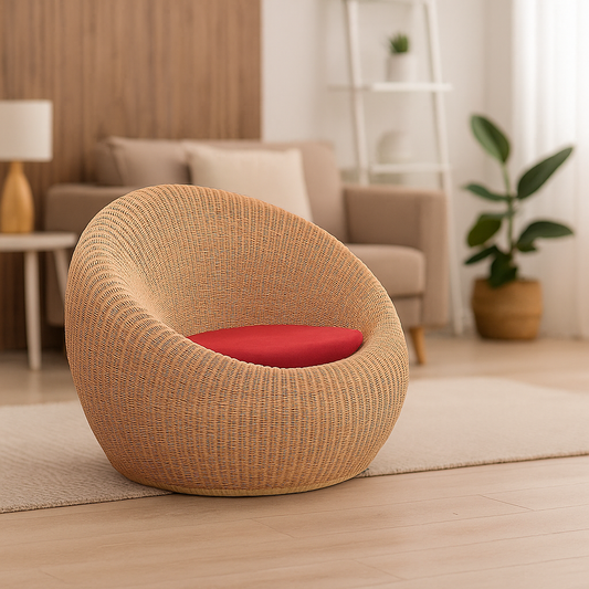 Walnut Sofa Chair Product View - IRA Furniture India
