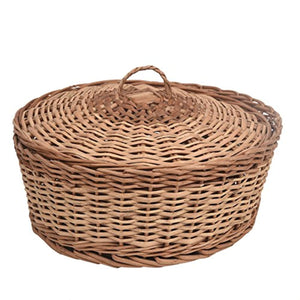 IRA Elegant Multi Purpose Brown Cane roti Basket - IRA Furniture