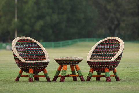 IRA Wedding Events Colorful Bohemian Sofa Set