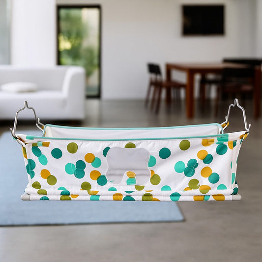 IRA Flat Bed Type Baby Sleeping Hammock for Indian Cradle – Premium Cotton with Quilted Comfort