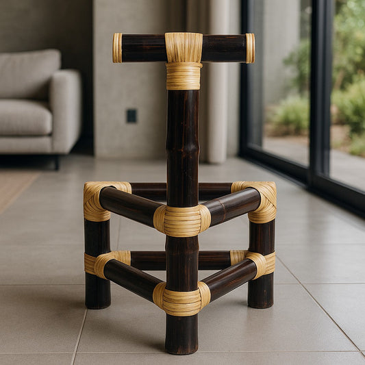 IRA Bamboo Coffee Outdoor Chair