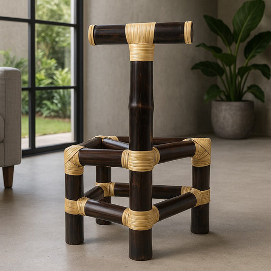 IRA Bamboo Coffee Outdoor Chair