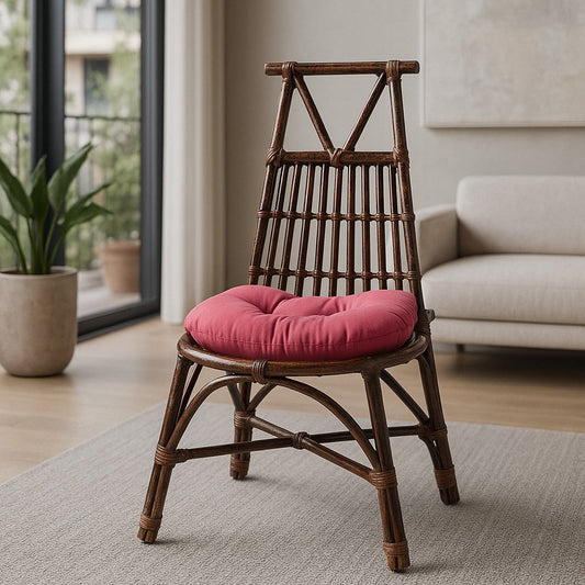 IRA Brown Chair Made of Rattan & Wicker