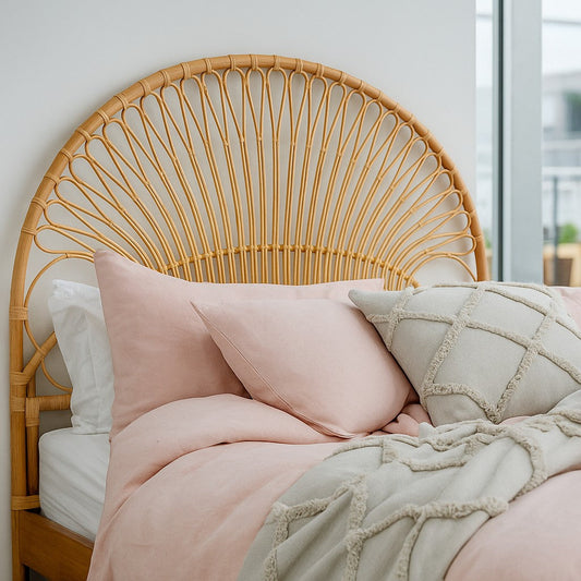 IRA Cane Designer Headboard