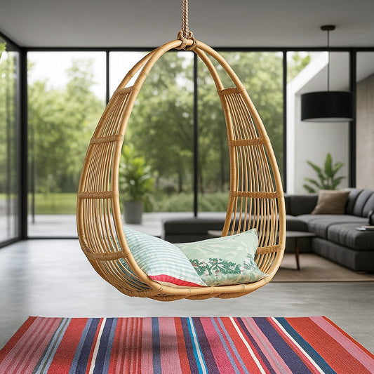 IRA Designer Furniture Rattan Modern Swing Chair For Adults