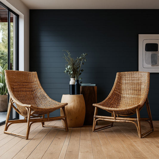 IRA Handweaved Vintage Chair - Natural