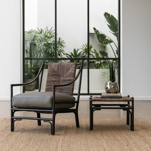 IRA Hemingway Armchair & Ottoman