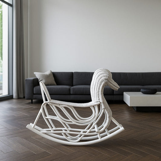IRA Kid's Rocking Horse - White