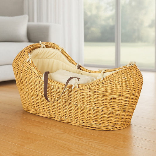 IRA Rattan & Wicker The Snug Moses Basket