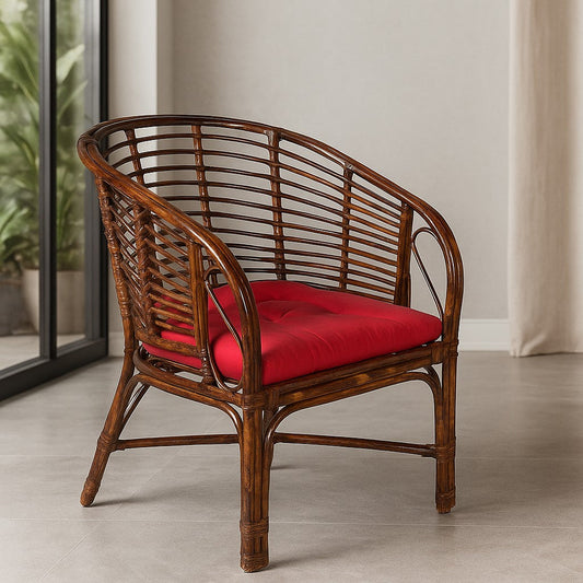 IRA Rattan Elegant Arm Chair with Cushion