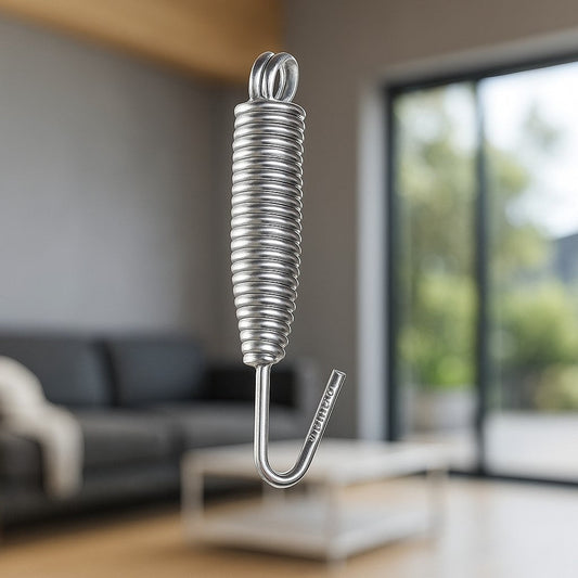IRA Stainless Steel Spring for Swing – 100 Kg Capacity, Glossy Finish, Ideal for Garden & Balcony Swings
