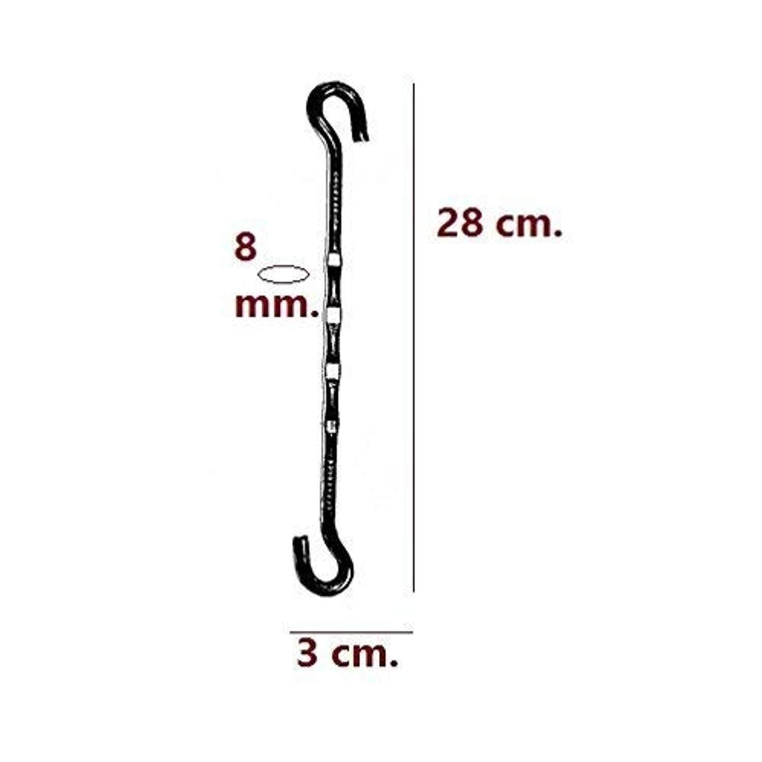IRA Garden Zula Swing Hammock Accessory Chain Link Saliya Spring Hook - IRA Furniture