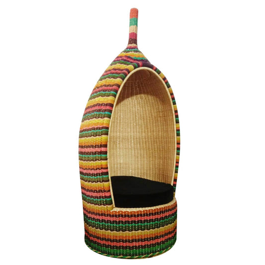 IRA Wooden 5-Seater Sofa Set with Cushions (3+1+1) for Living Room, Bedroom, Hotel, and Resort Furniture – Luxury & Comfortable