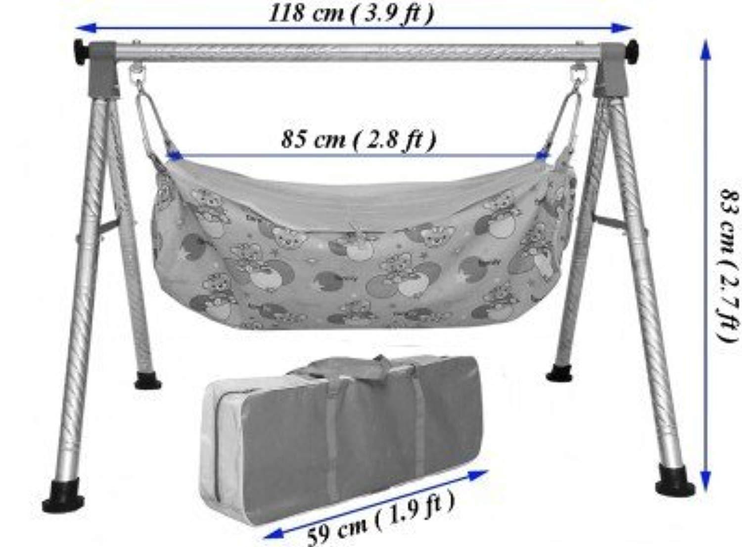 IRA Baby Cradle Swing Travel Hammock (Pink) - IRA Furniture