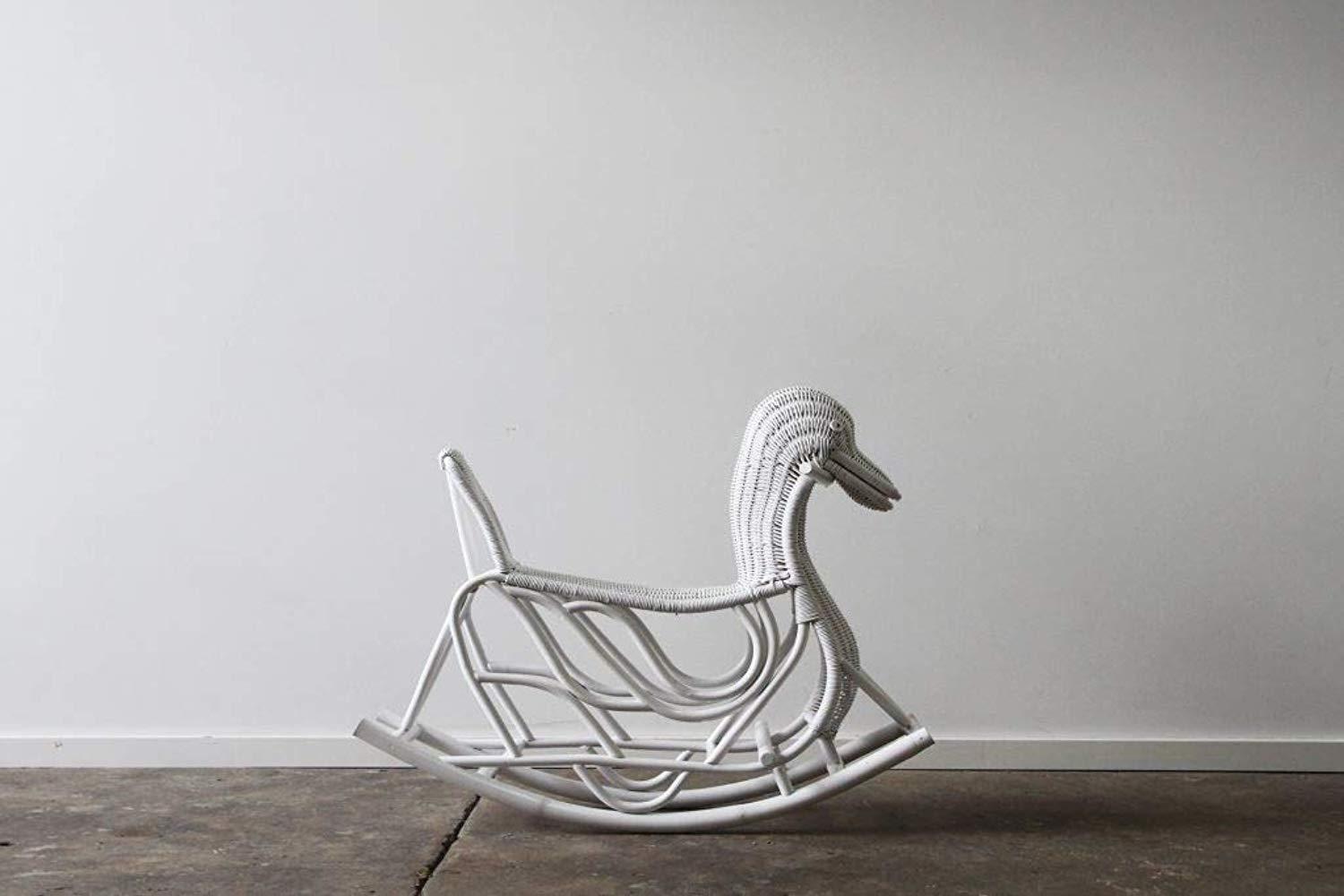 IRA Kid's Rocking Horse - White - IRA Furniture