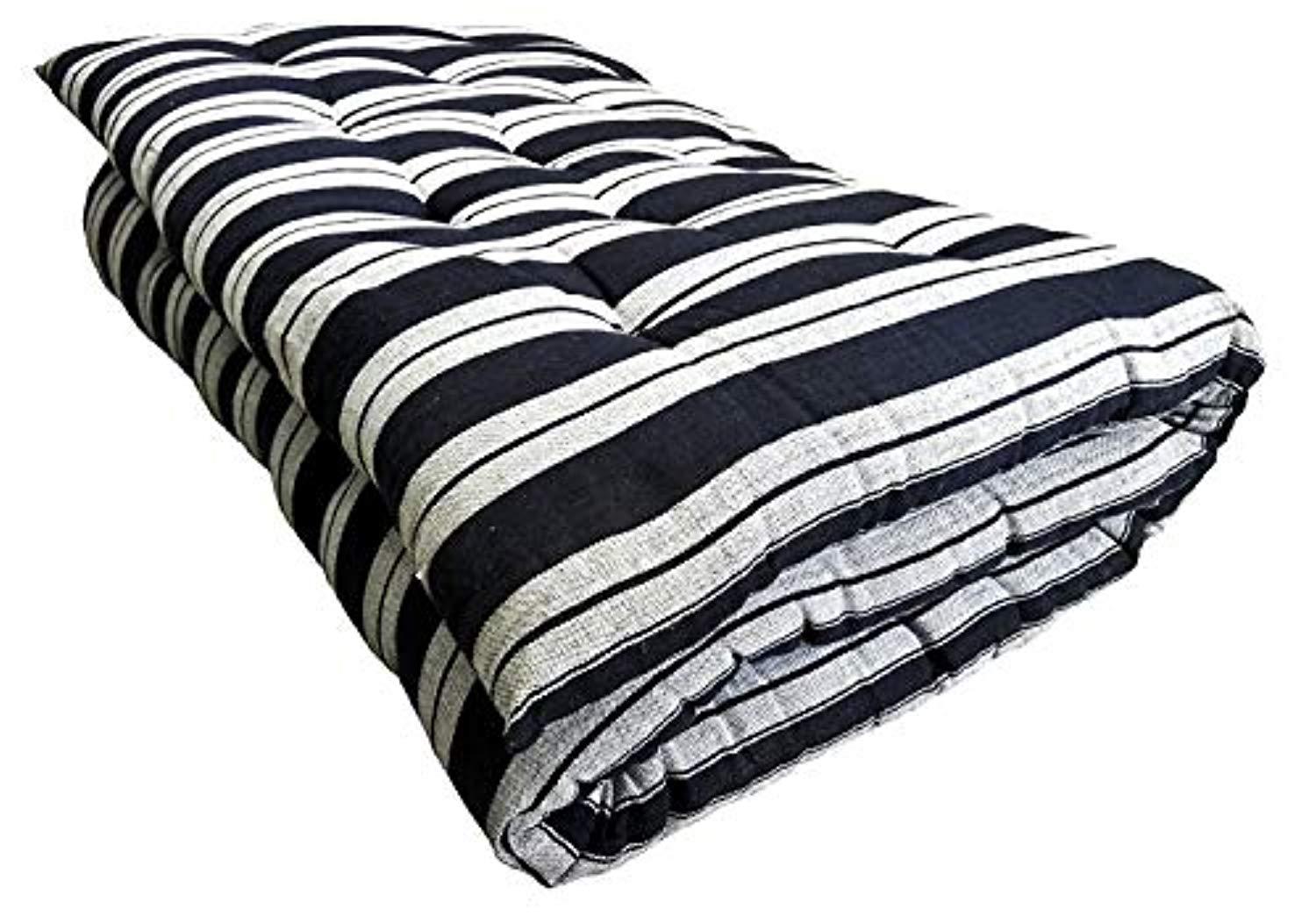 IRA Multicolor Medium Soft Cotton Mattress (4 Inch) - IRA Furniture