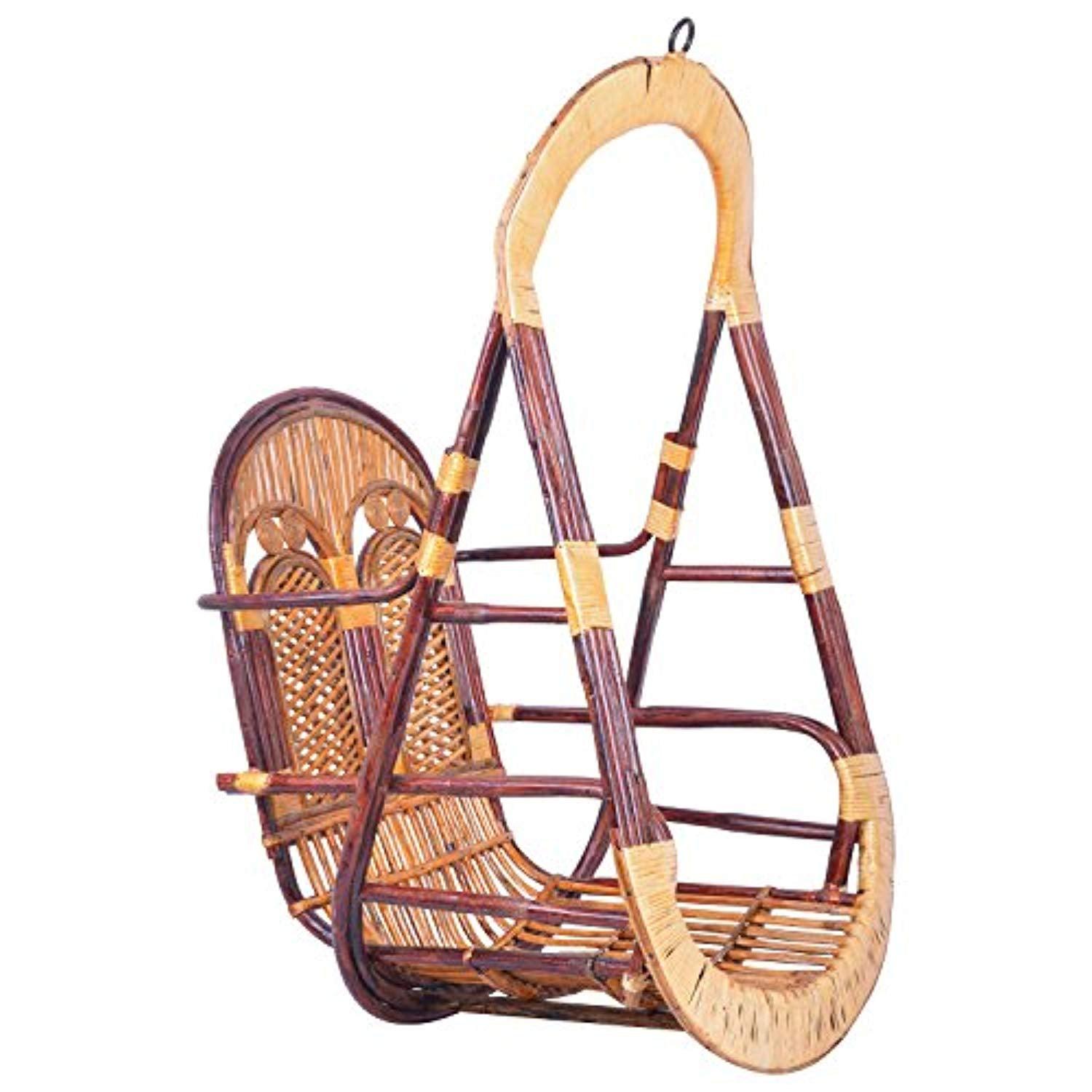 IRA Jumbo Heavy Weight Hand Made Cane Swing (Brown) - IRA Furniture