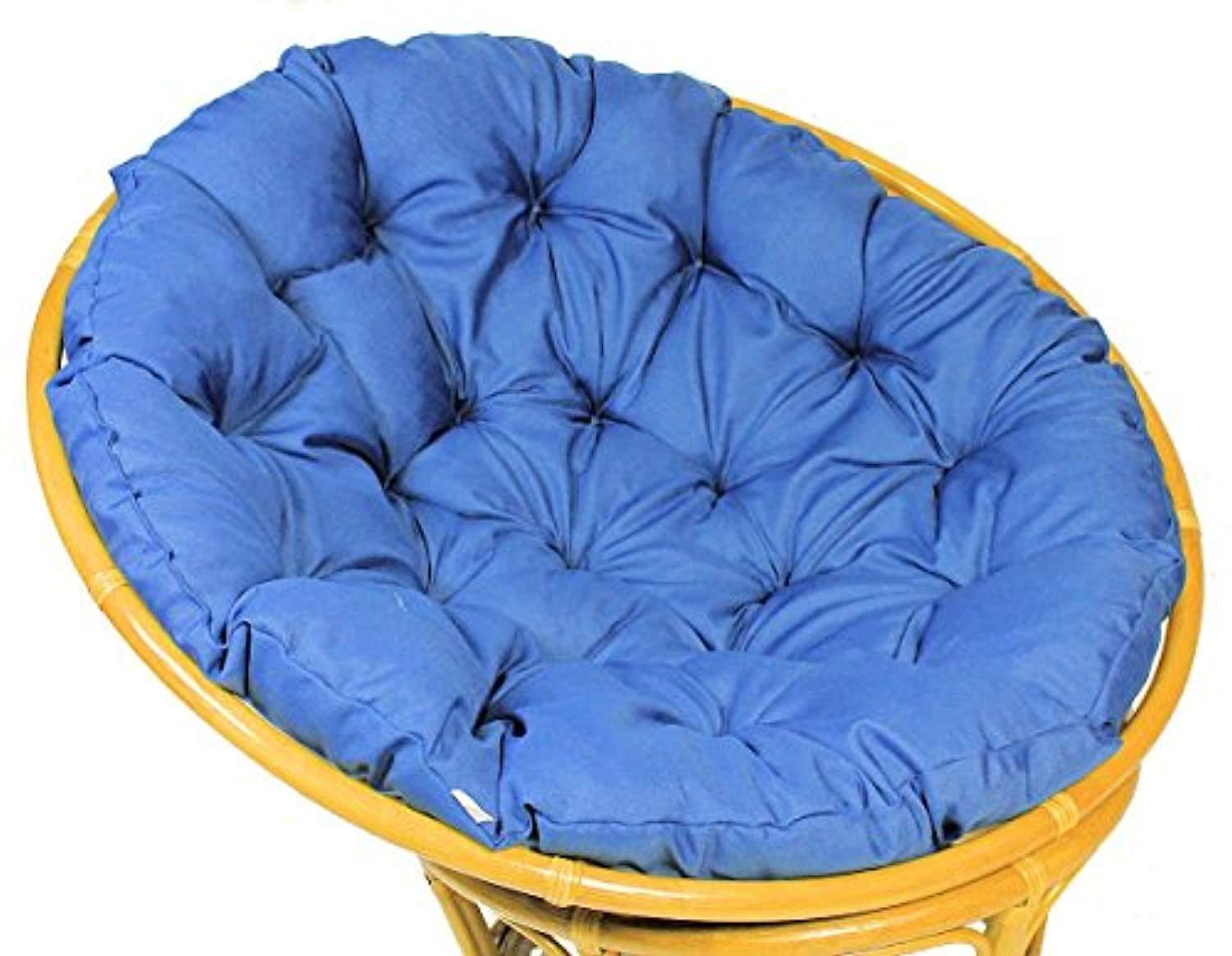 IRA Blue Cushion for Papasan Chair Soft, Comfortable Replacement